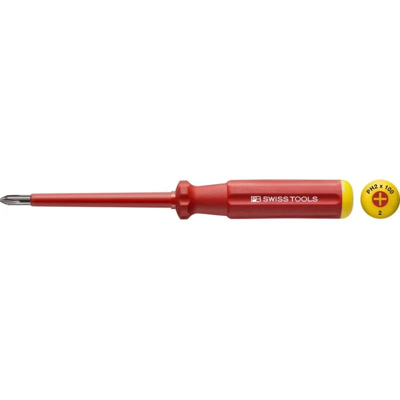 PB Swiss Tools PB 5190.0-60 Classic VDE Screwdriver Phillips Size PH0