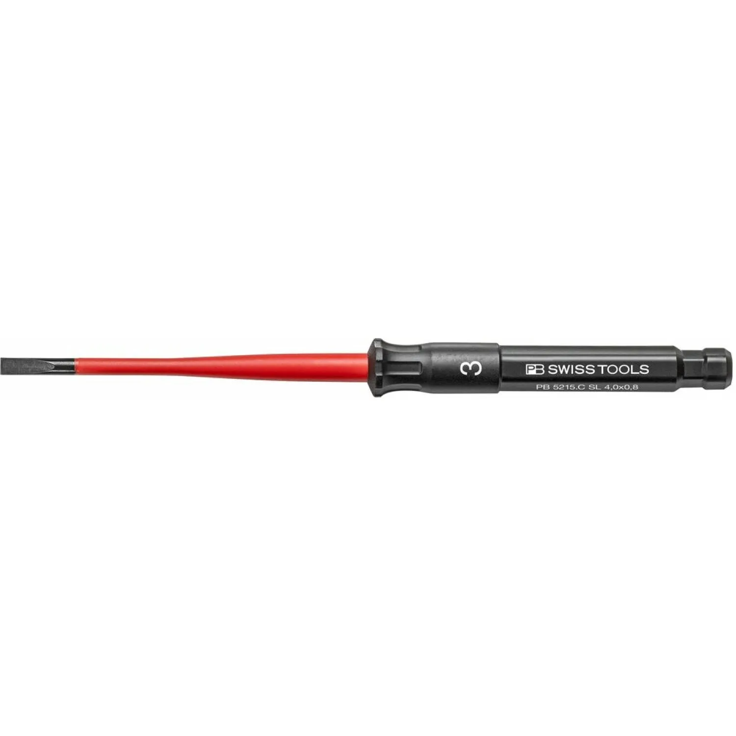 PB Swiss Tools PB 5215.C SL4.0x0.8 Interchangeable Blade Slim for PB 5215, 4mm x 82mm