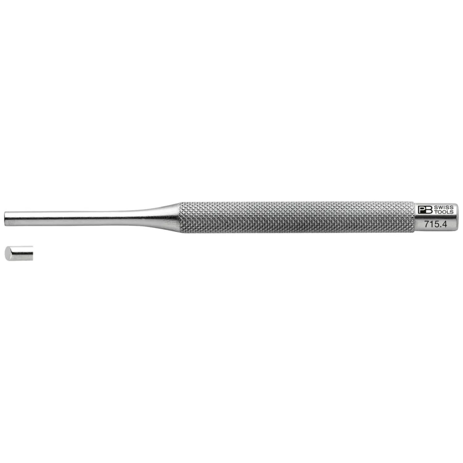 PB Swiss Tools PB 715.4 Safety pin punch, drift punch, knurled, 4 mm