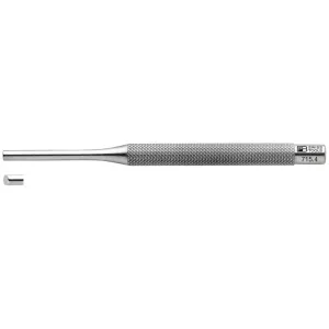 PB Swiss Tools PB 715.4 Safety pin punch, drift punch, knurled, 4 mm
