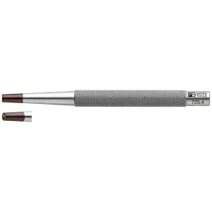 PB Swiss Tools PB 725.4 Knurled Nail Punches w/ Concave Tip, 4 mm