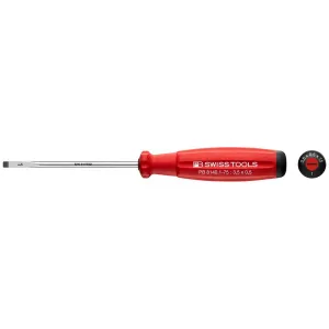 PB Swiss Tools PB 8140.1-75 SwissGrip Slotted Screwdriver, 2-Component 3.5 x 75mm