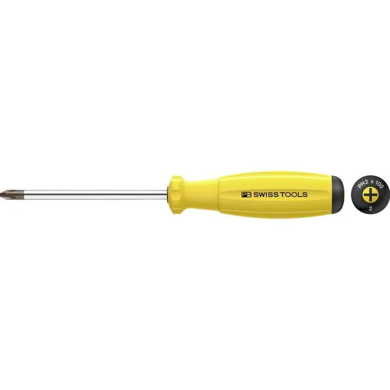PB Swiss Tools PB 8190.0-60 ESD SwissGrip Screwdriver Phillips ESD - PH0