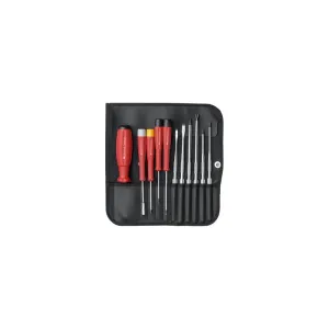 PB Swiss Tools PB 8220.ind. Screwdriver set in roll-up case for computers