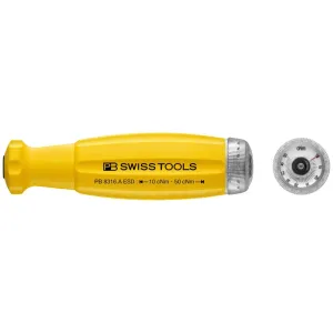 PB Swiss Tools PB 8316.A 10-50 ESD ESD MecaTorque, Torque Screwdriver