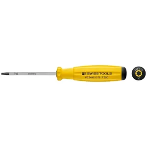 PB Swiss Tools PB 8400.10-70 ESD SwissGrip Screwdriver TORX  ESD - TX10