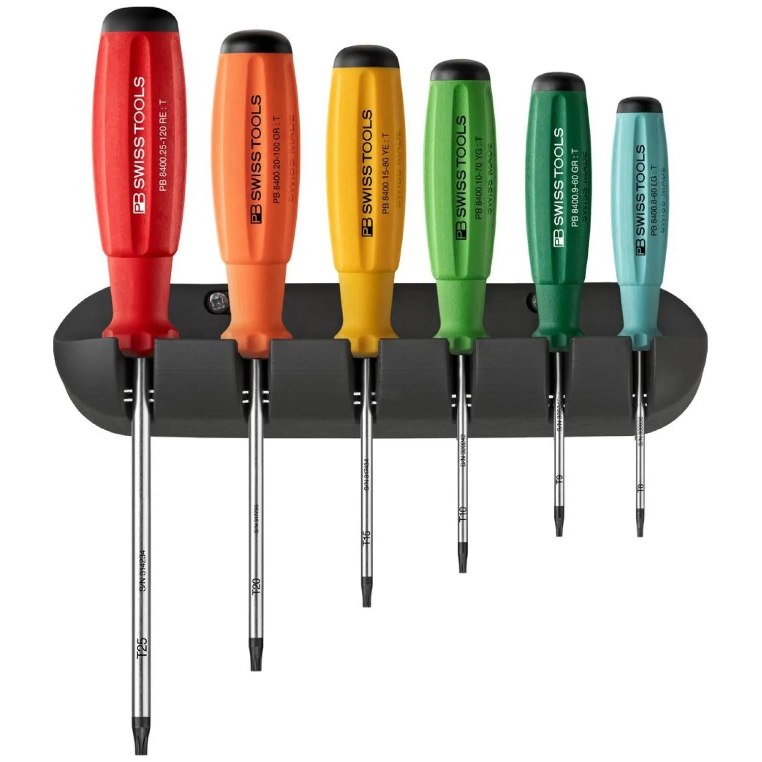 PB Swiss Tools PB 8440 RB SwissGrip Screwdriver Set, TORX