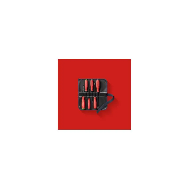 PB Swiss Tools PB 8562.SU GY SwissGrip Screwdriver set, 6 Pieces