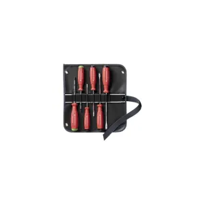 PB Swiss Tools PB 8562.SU GY SwissGrip Screwdriver set, 6 Pieces