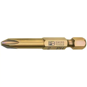 PB Swiss Tools PB E6.190/2 PrecisionBit, Design E 6.3 (1/4")