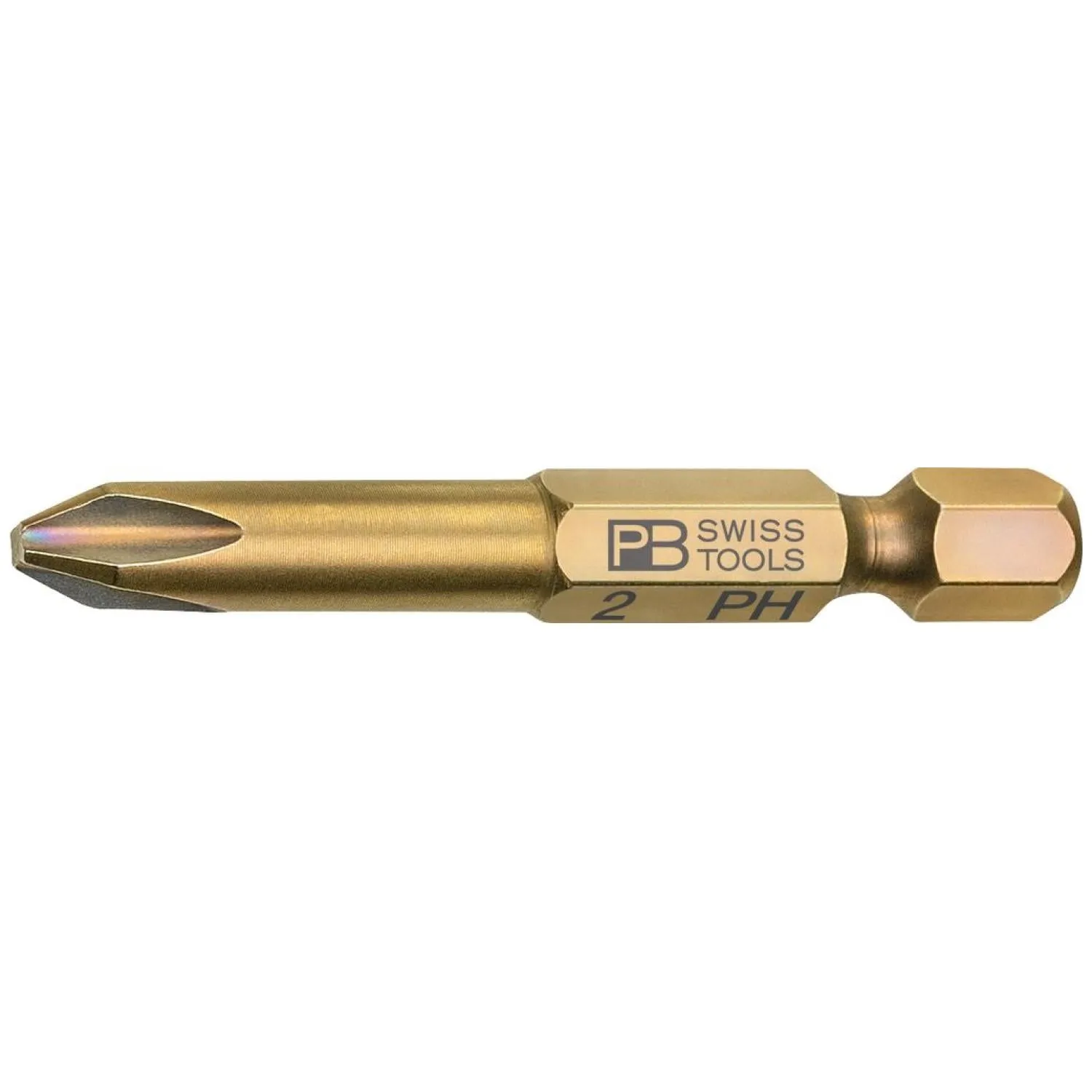 PB Swiss Tools PB E6.190/2 PrecisionBit, Design E 6.3 (1/4")