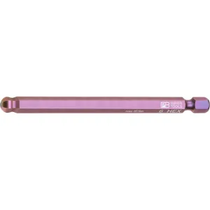 PB Swiss Tools PB E6L.212/6 PrecisionBit, 1/4" Bits, E6, Hex with Ball End, Long