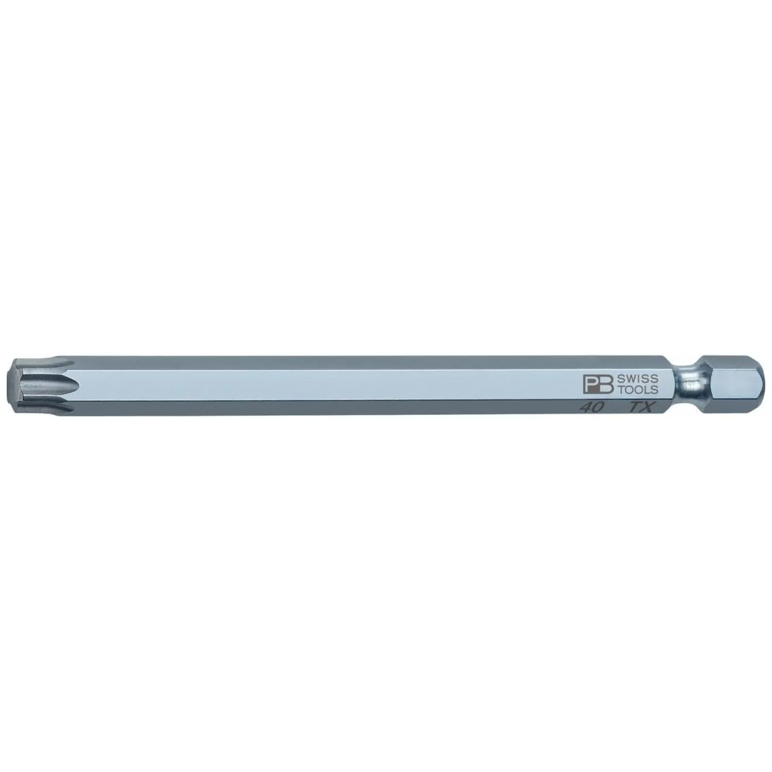 PB Swiss Tools PB E6L.400/40-95 PrecisionBit TORX, 95 mm Long Blade, Size T40