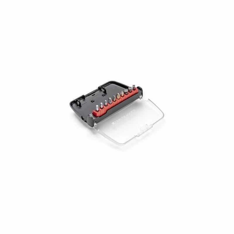 PB Swiss Tools PB C6.989 PrecisionBit, Design C 6.3 (1/4), Set in BitCase, with Belt-Clip
