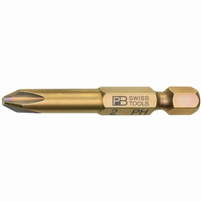 PB Swiss Tools PB E6.190/2 MP PrecisionBit, Design E 6.3 (1/4"), 10 Pack