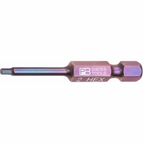 PB Swiss Tools PB E6.210/2 PrecisionBit, Hex, 2mm x 24mm