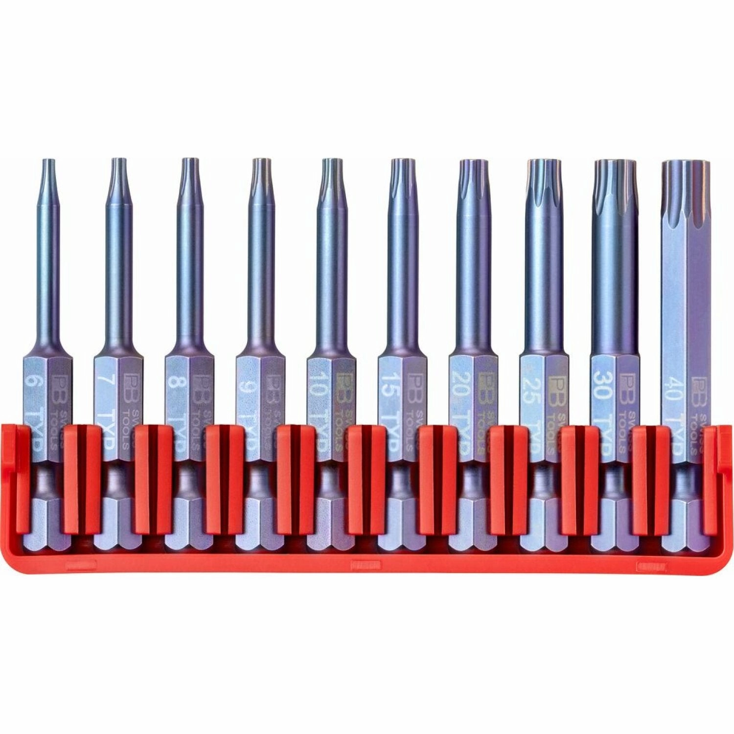 PB Swiss Tools PB E6.716 CN 10 PrecisionBits E6, in BitBlock