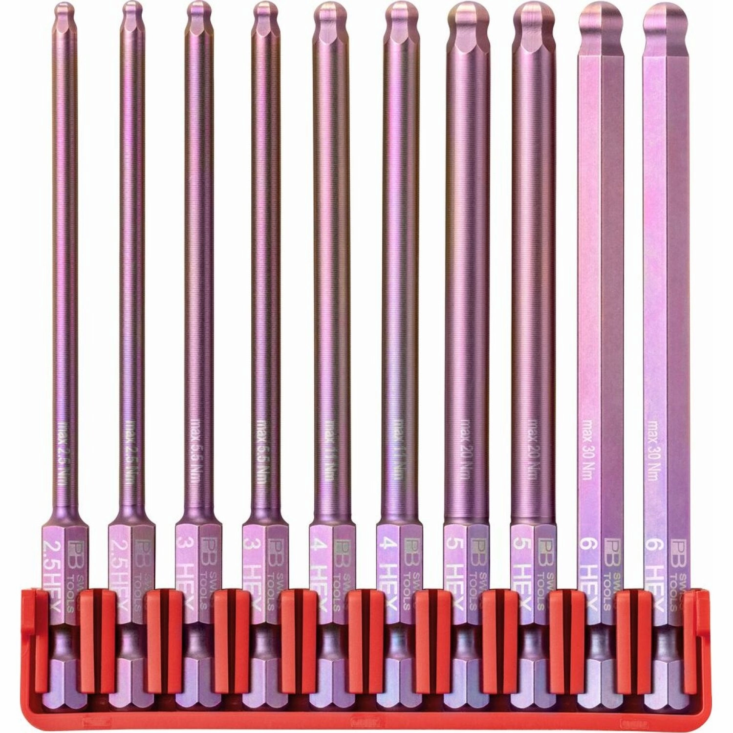 PB Swiss Tools PB E6L.715 CN 10 PrecisionBits E6, in BitBlock