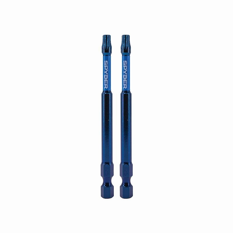 Spyder 19059 TORX 1/4-in x 3-1/2-in T25 Impact Driver Bit 2 Piece