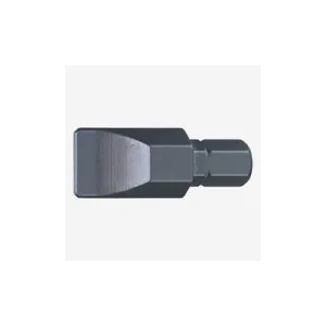 Stahlwille 08070129 1169 1/4" Bit for Slotted Screws, 1.6 x 10.0 mm