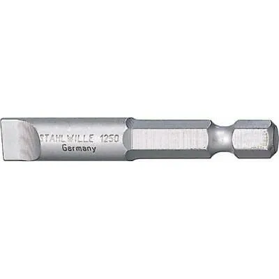 Stahlwille 08301265 1248 6.5 x 50mm Slotted Power Bit
