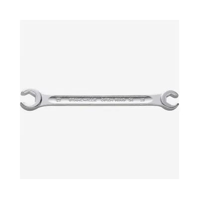 Stahlwille 41081719 24 Double ended open ring Bi-hex Flare Nut Spanner