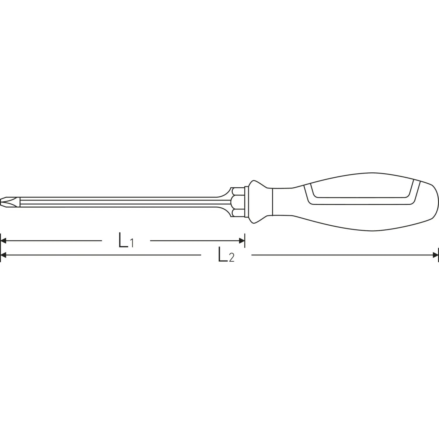 Stahlwille 46323303 Cross-head screwdriver PH Drall 