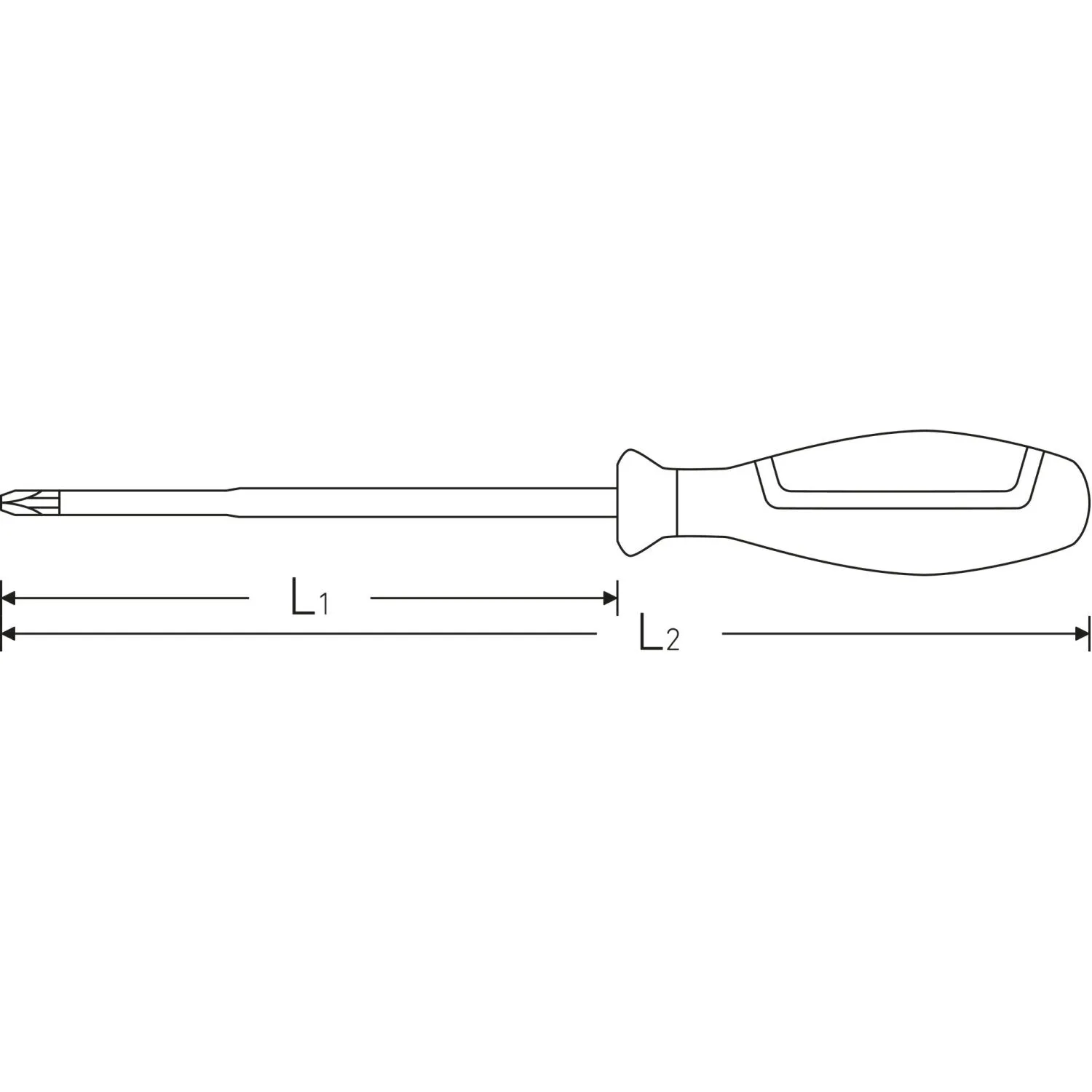 Stahlwille 46713001 VDE cross-head screwdriver PZ Drall 