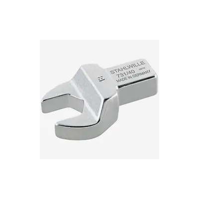 Stahlwille 58614042 731a/40 Open ended insert 13/16", 14x18 mm