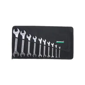 Stahlwille 96400307 10/10 Double Open Ended Spanner Set w/ Wallet