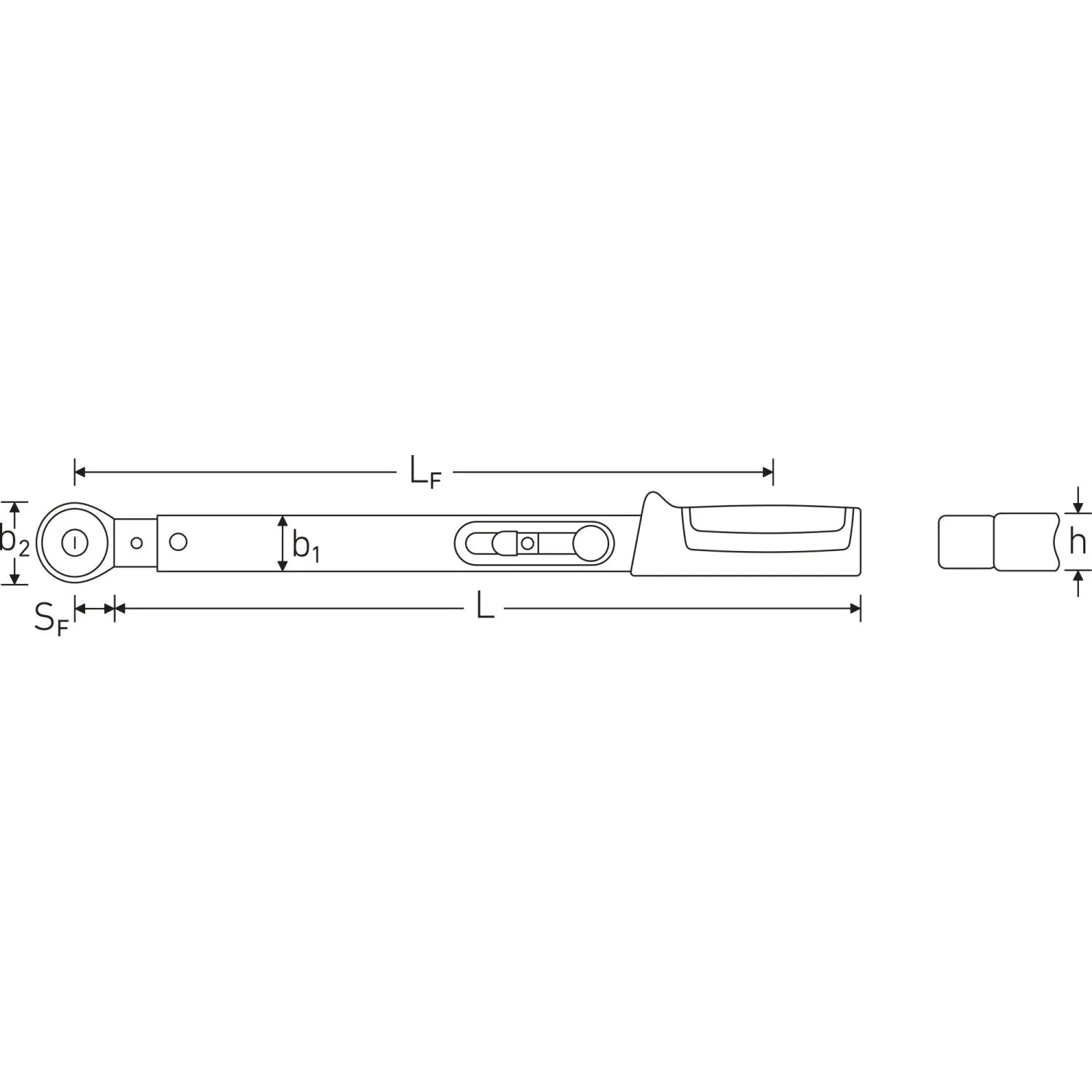 Stahlwille 96501054 Torque wrench MANOSKOP