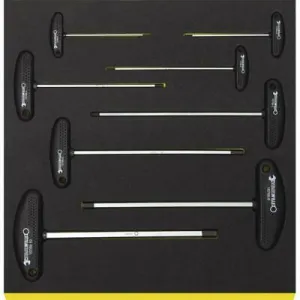Stahlwille 96838786 TCS 10768/8 Offset screwdrivers in TCS inlay
