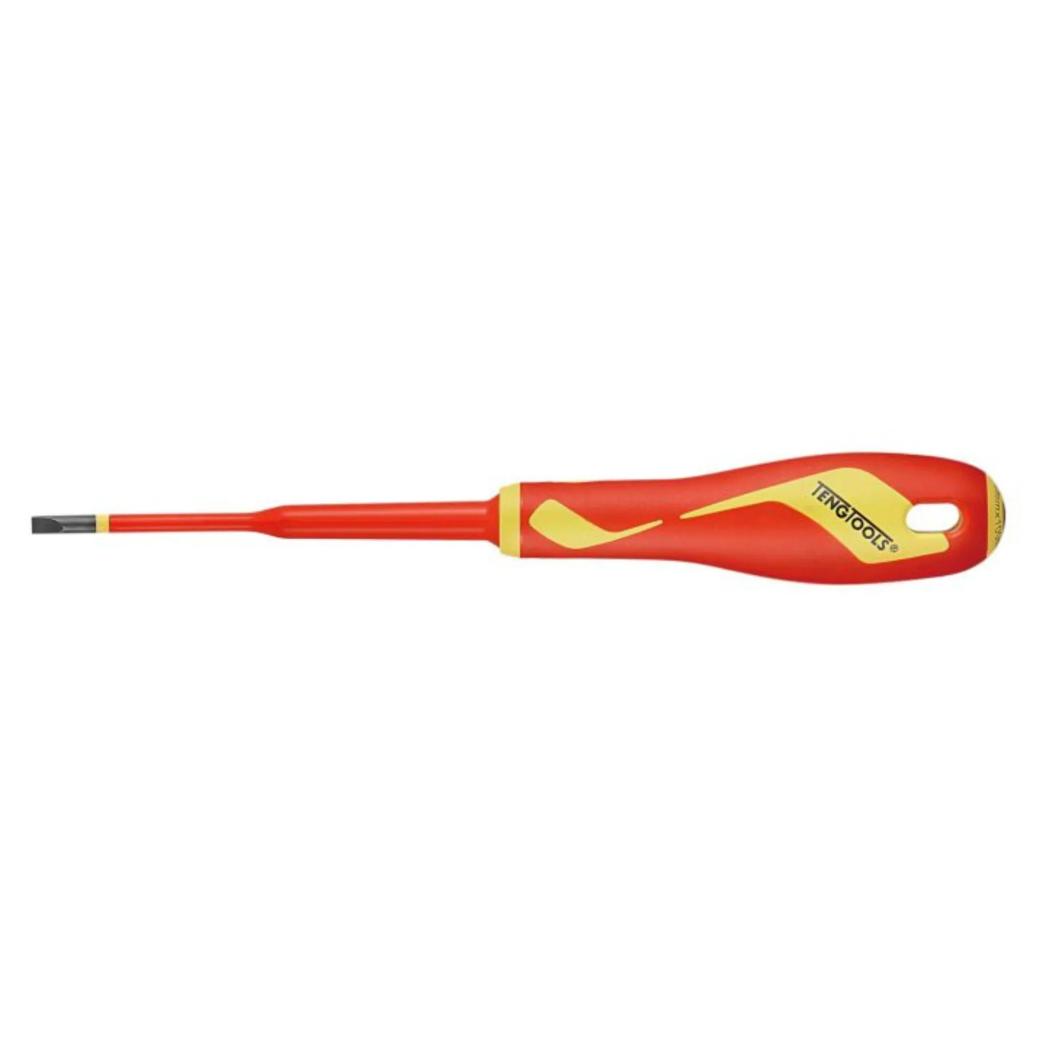Teng Tools 1000 Volt Insulated Slotted/Flat Ultra Slim Screwdrivers