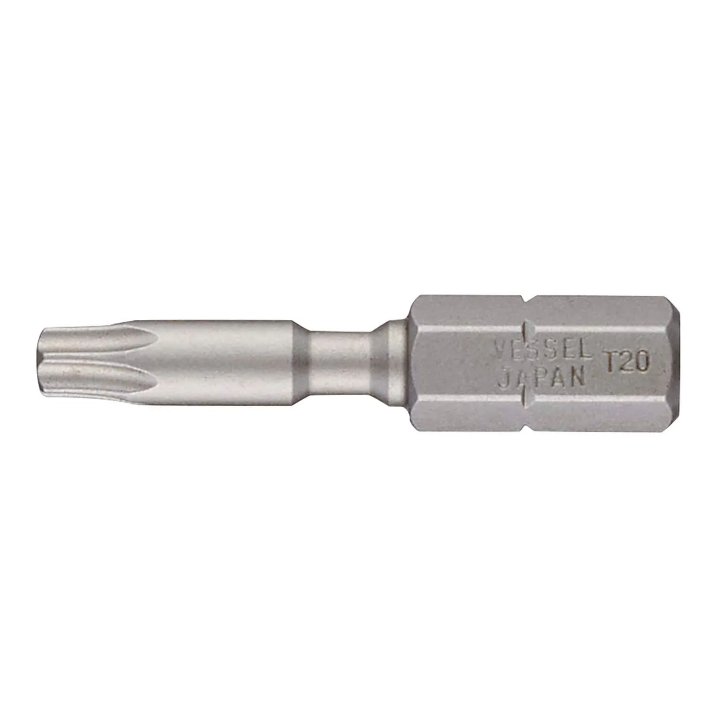Vessel B33MMBCT2033HRBP1 Insert Bit 1/4" Hex, T20x33H Replacement Bit for MMBC