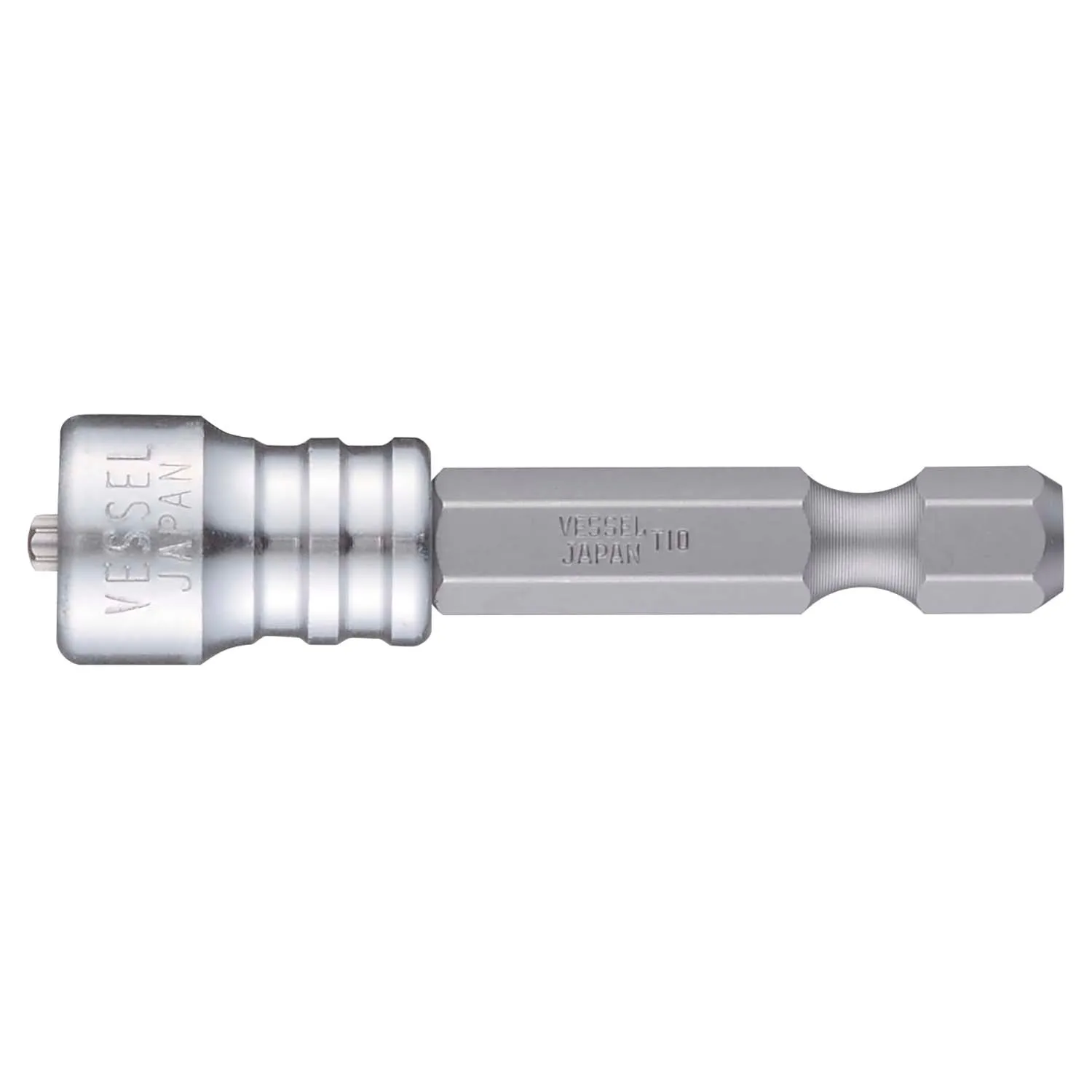 Vessel B35MMBCT1049HP1 Power Bit 1/4" Hex B, T10x49H with Slim Magnet Screw Catcher