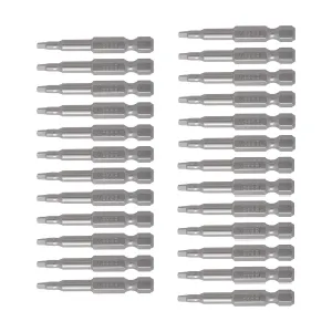Vessel Tools NTSQ150P25K Neck Torsion Power Bits, SQ1 x 50 mm, Bulk 25 Pc.