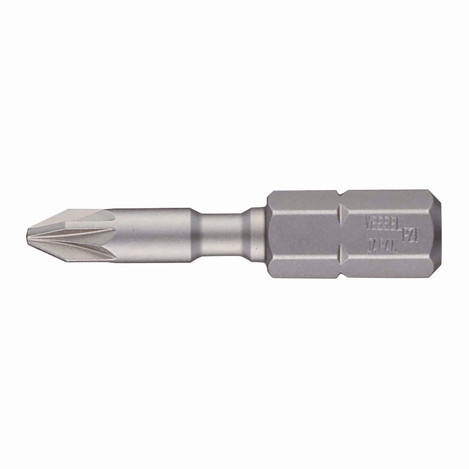 Vessel B33MMBCPZ133HRBP1 Insert Bit 1/4" Hex, PZ1x33H Replacement Bit for MMBC