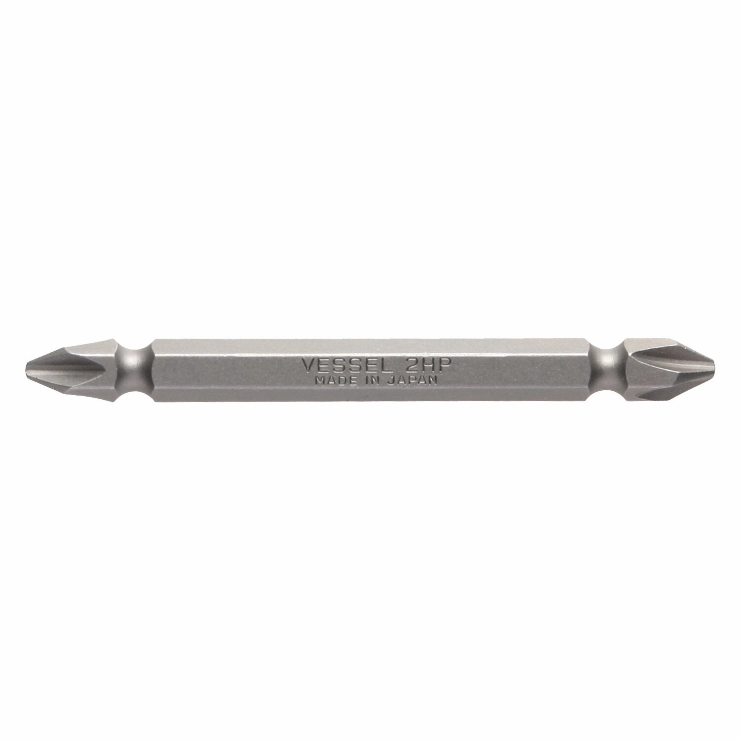 Vessel B43PP275HP1 DOUBLE-ENDED BIT 1/4" Hex B,  2Px75H