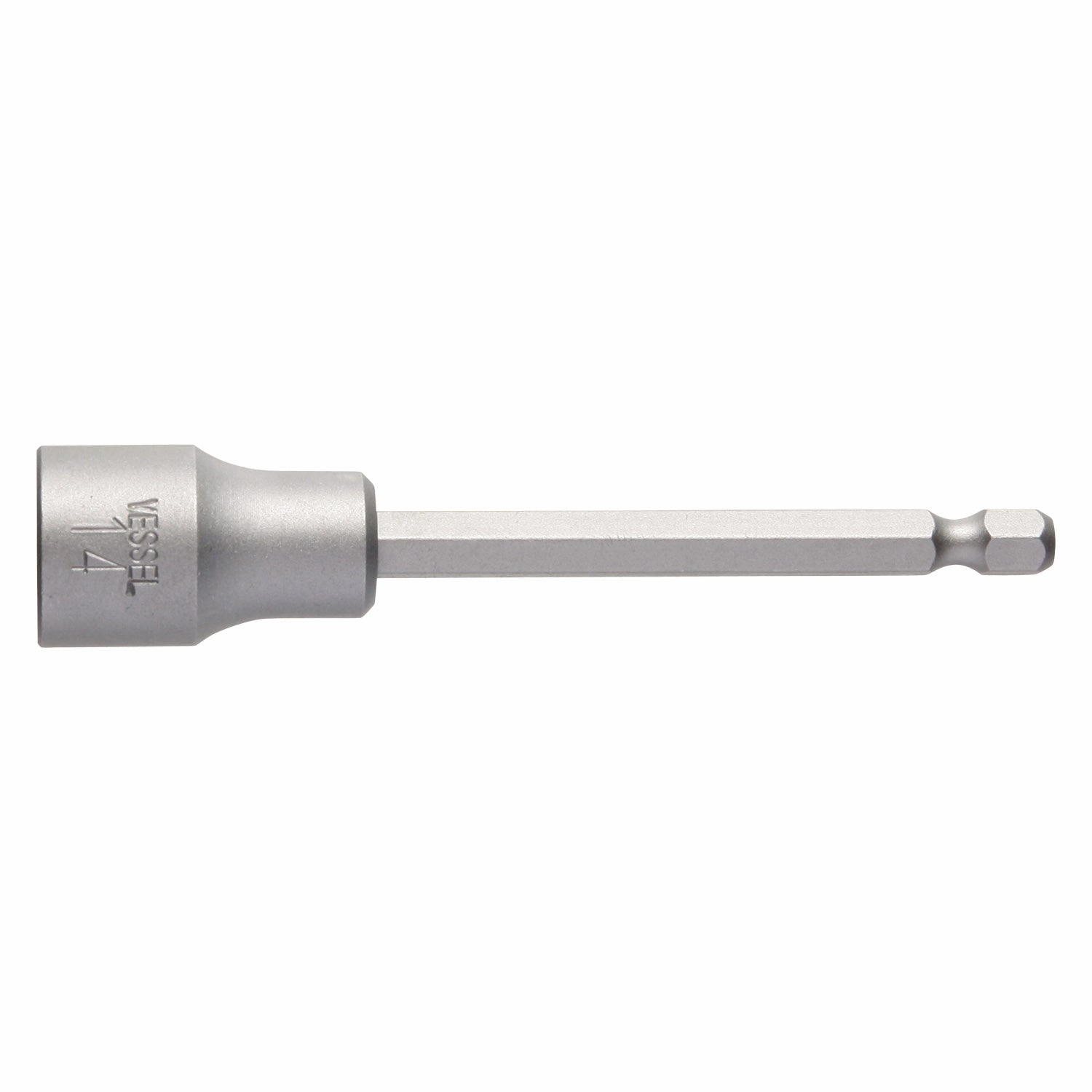 Vessel B45AF14100P1 POWER BIT 1/4" Hex B, A/F14x100 Press-Fit Nutsetter