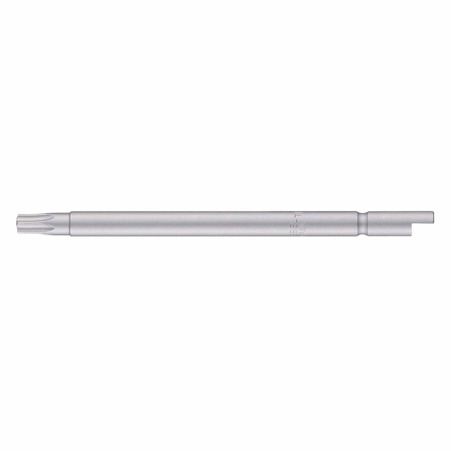 Vessel D71T15H44P1 Torx Precision Bit Halfmoon-shank 4mm, T15Hx44