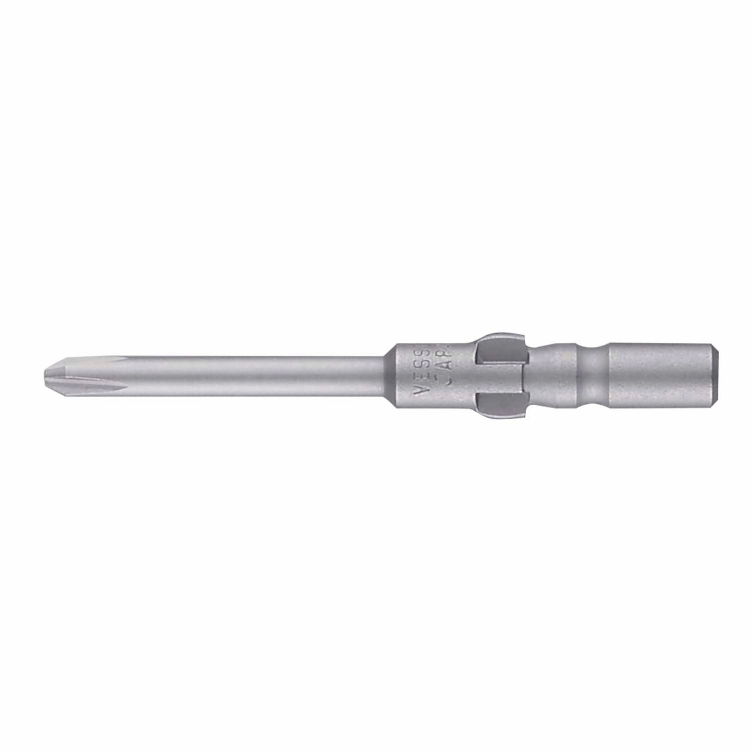 Vessel D73P1252040P1 Phillips Precision Bit Wing-shank 4mm,  1x2.5x20x40