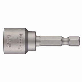 Vessel MB45AF1150P1 Power Bit 1/4" Hex B, A/F11x50 Nutsetter with Press-Fit Magnet