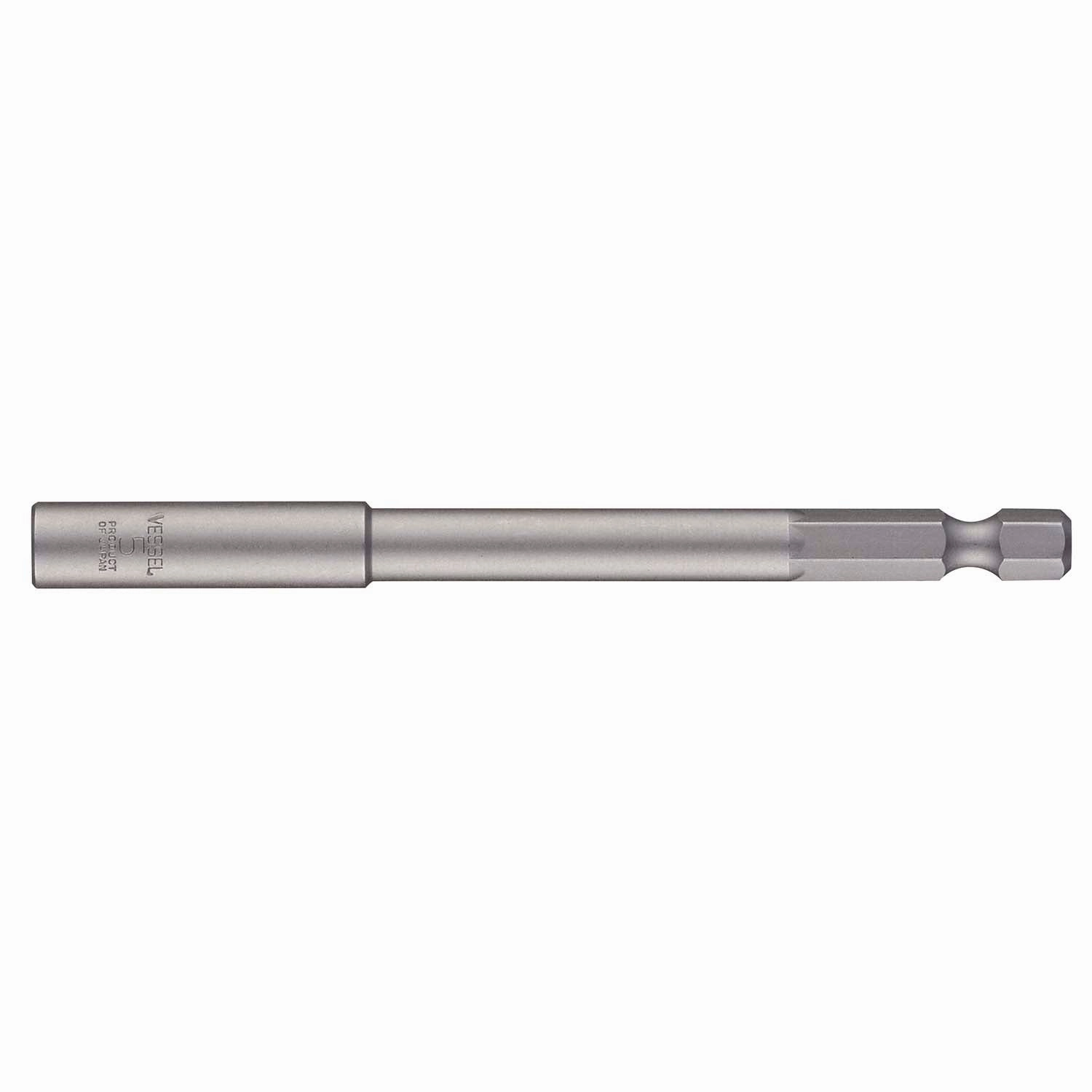 Vessel MB45AF5100P1 Power Bit 1/4" Hex B, A/F5x100 Nutsetter with Press-Fit Magnet