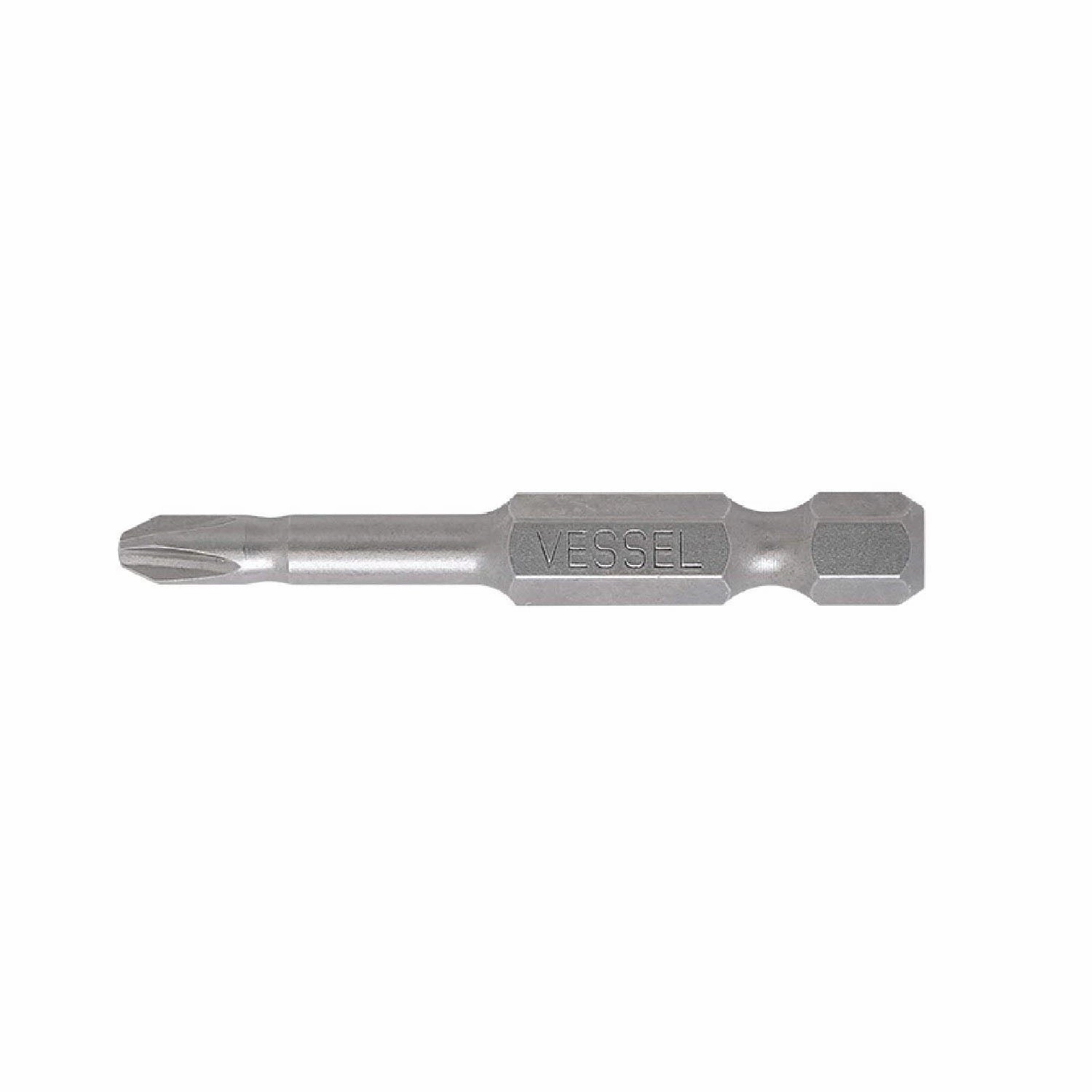 Vessel NTPH250P15T Neck Torsion Power Insert Bit PH2x50 15Pc