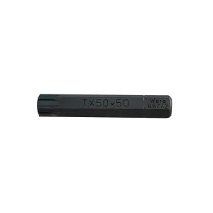 Wera 05066941001 T50 x 50mm TORX Bit - 5/16" Drive, 10 Piece