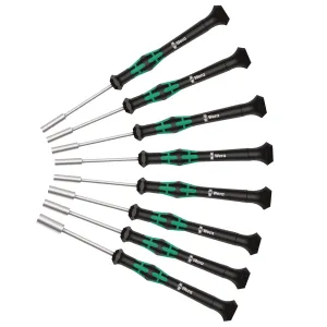 Wera 05345278001 Kraftform Micro Metric Precision Nut Driver Set