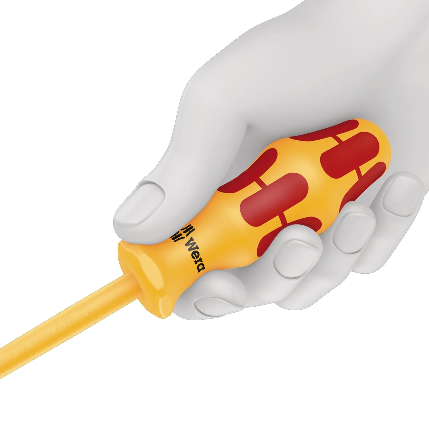 Wera 1062 i PH VDE-insulated Kraftform Phillips-head screwdriver, PH 1 x 80 mm