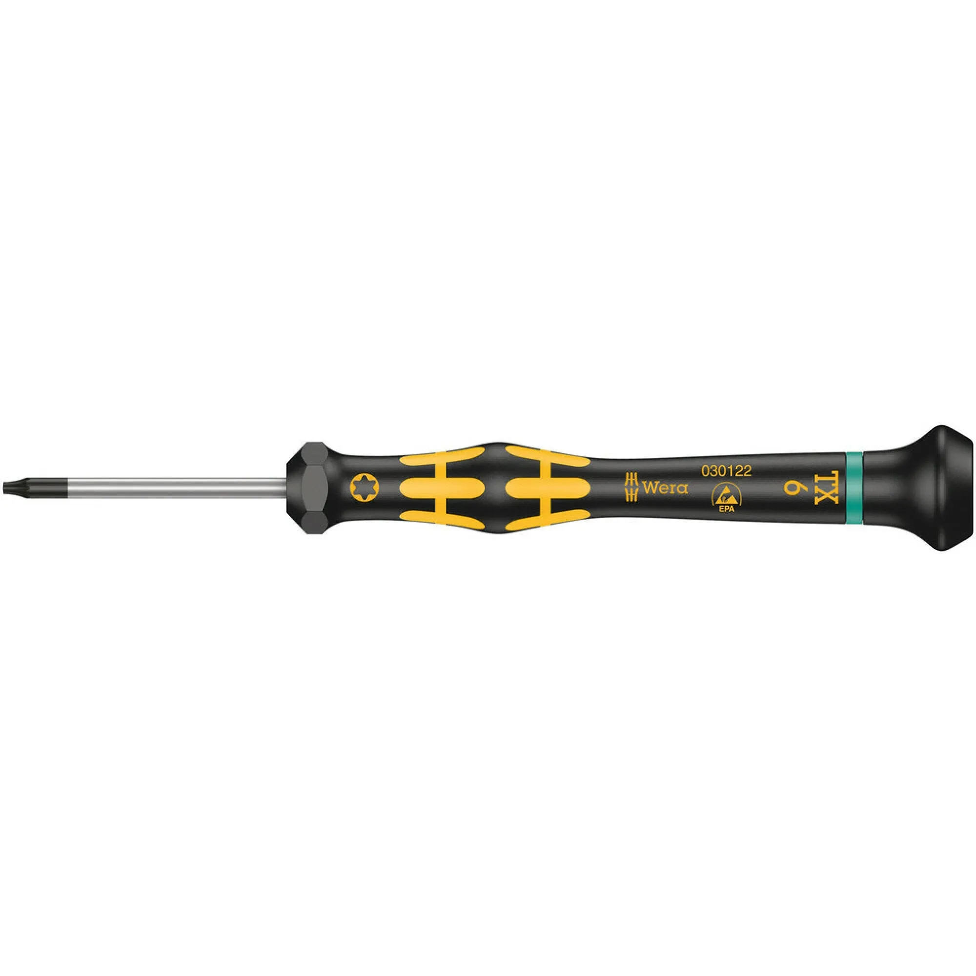 Wera 1567 TORX ESD Kraftform Micro screwdriver for TORX screws, TX 5 x 40 mm