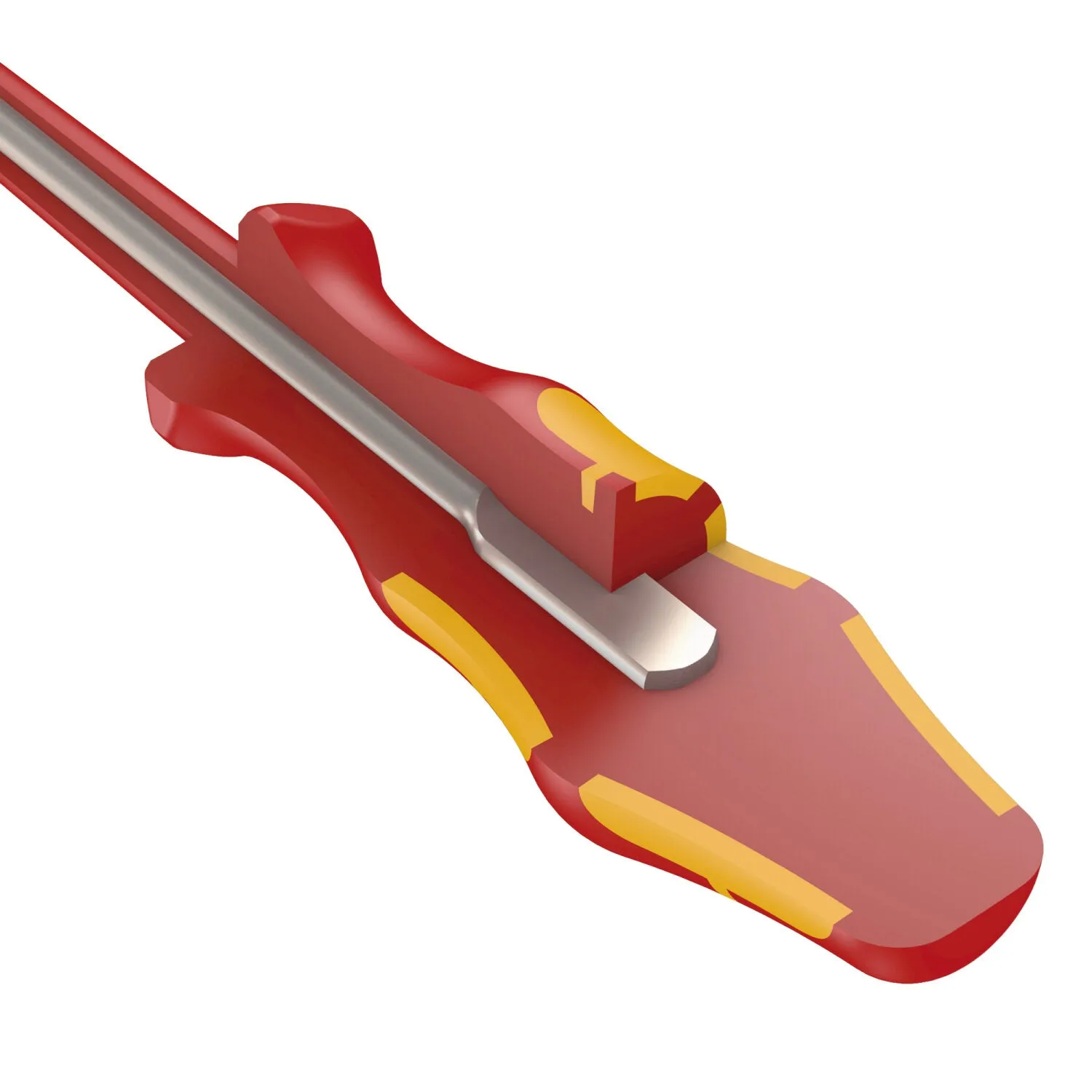 Wera 160 iS VDE Insulated screwdriver with reduced blade diameter for slotted screws, 0.6 x 3.5 x 100 mm