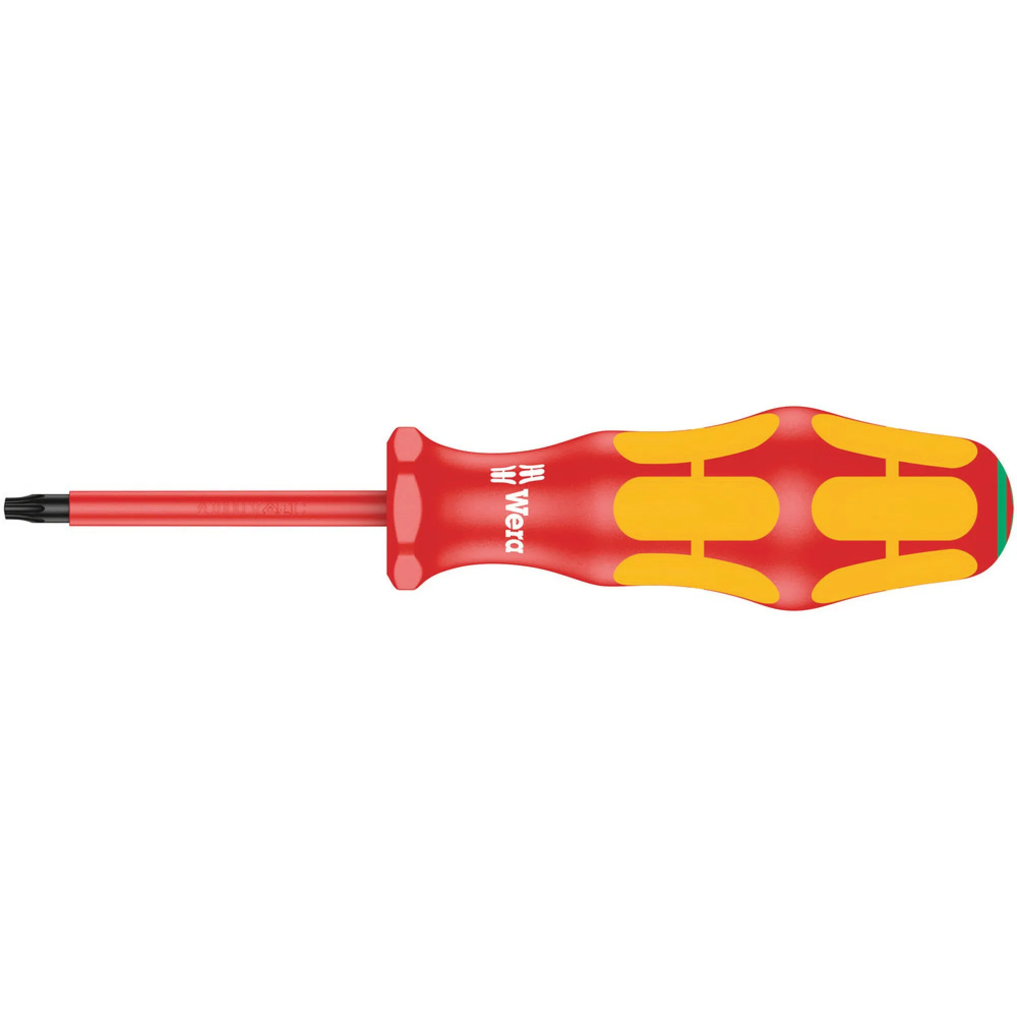 Wera 167 i VDE Insulated screwdriver for TORX screws, TX 9 x 80 mm